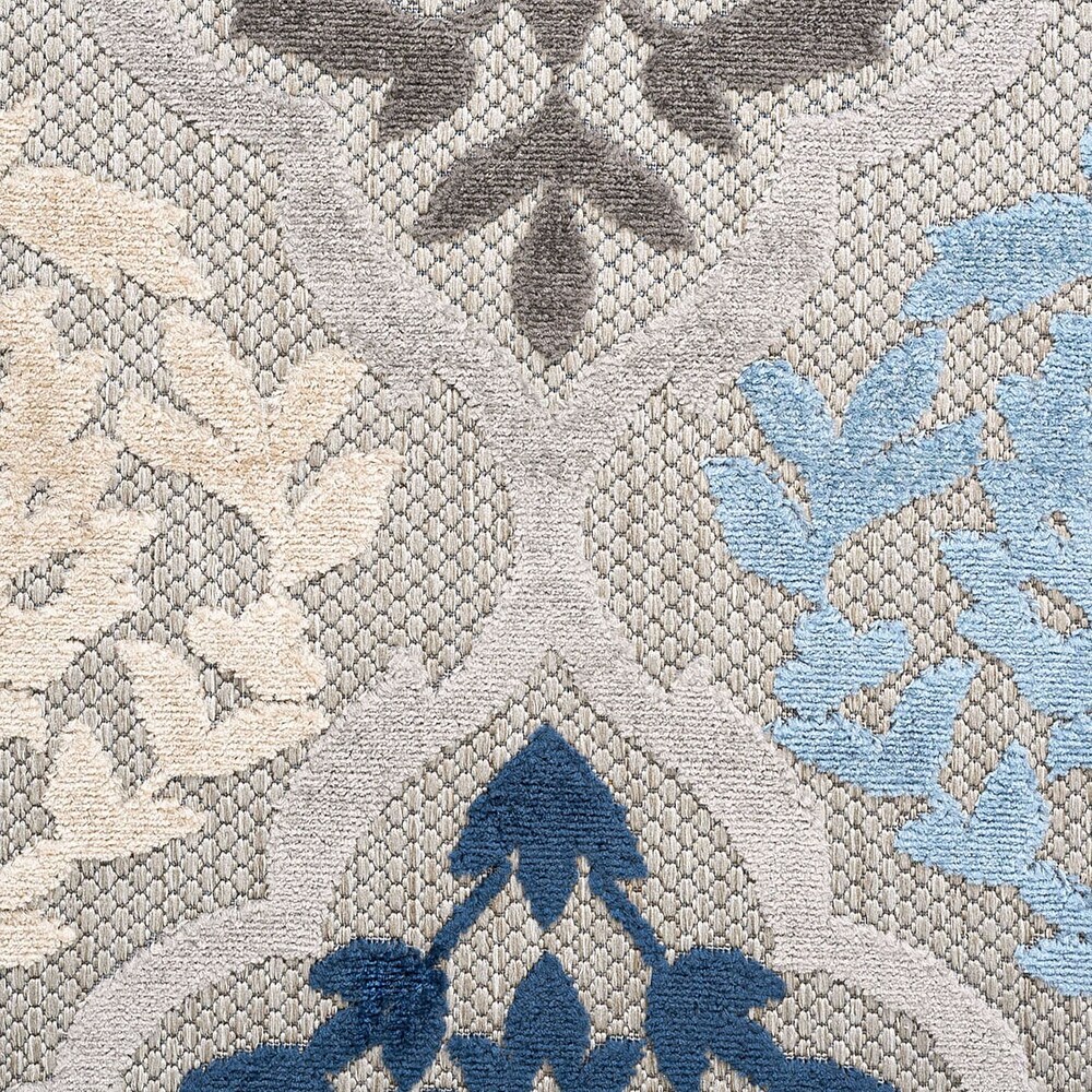 Origin Coastal Medallion Indoor/Outdoor Area Rug