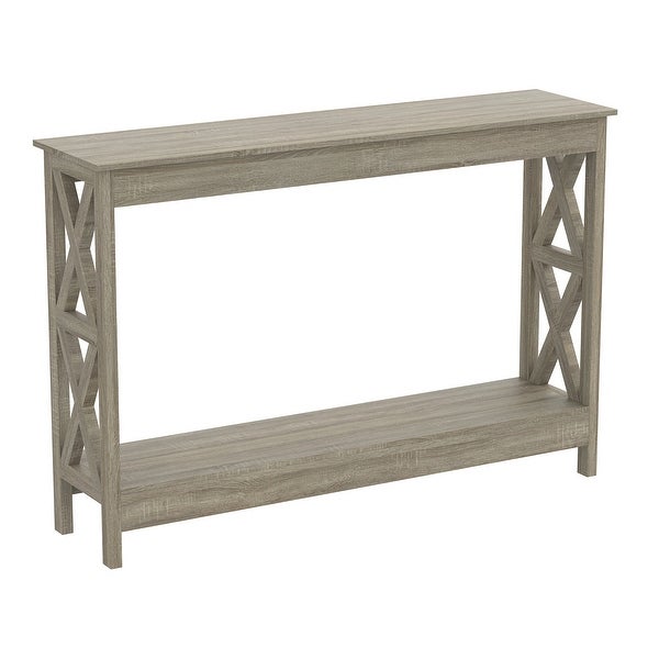 Console Table 47.25L Dark Taupe 1 Shelf - 47.25' x 12' x 32'