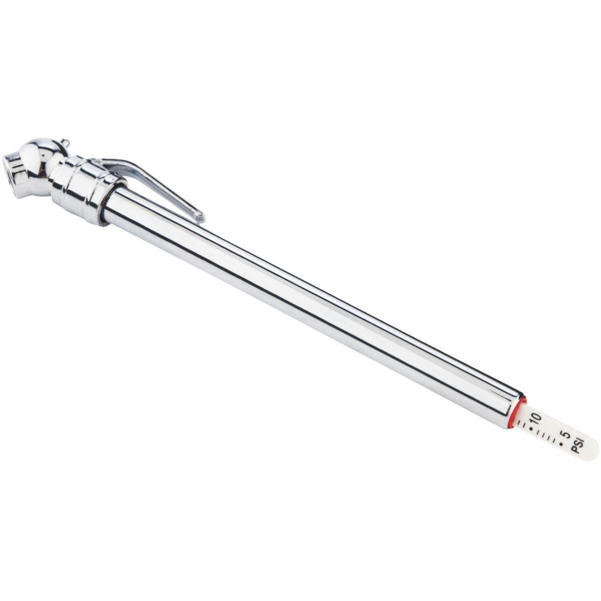 Custom Accessories 5-50 Psi Chrome-plated Tire Gauge