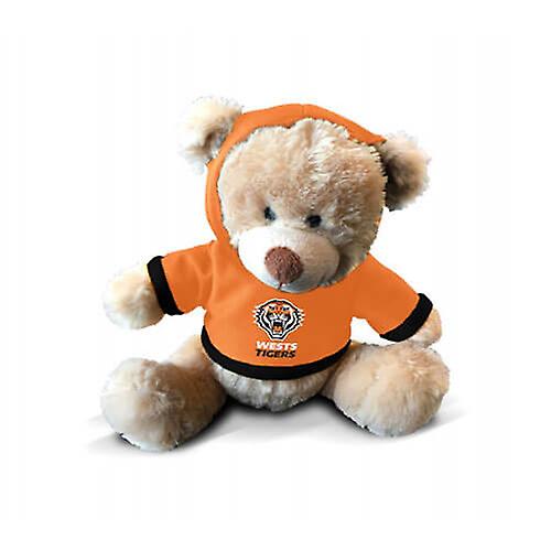 NRL Plush Teddy with Hoodie (Wests Tigers)