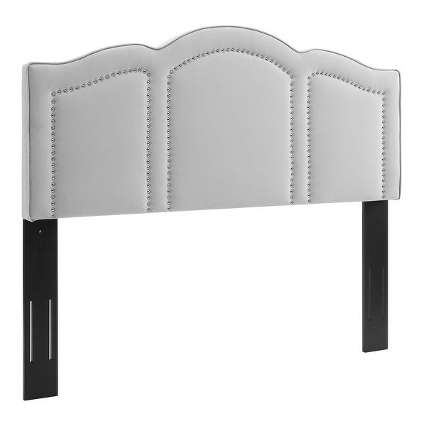 Cecilia King/California King Performance Velvet Headboard - - 33066603