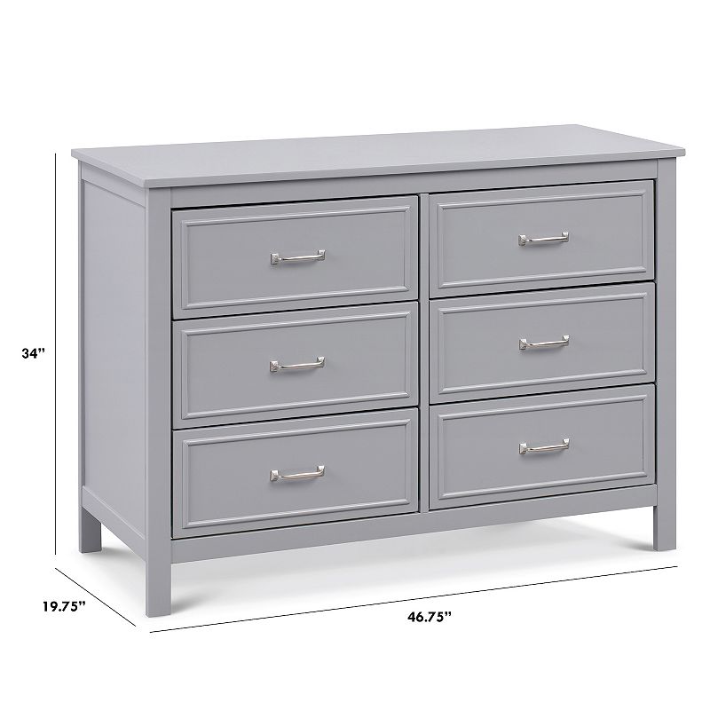 DaVinci Charlie 6-Drawer Double Dresser