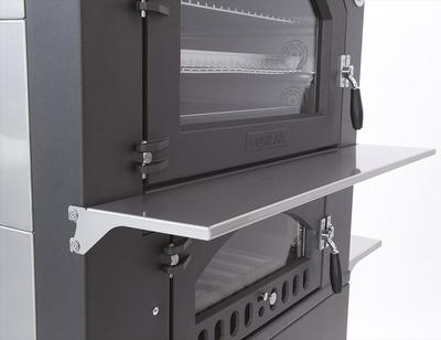 Fontana Forni Gusto 100AV 65 Inch Freestanding Wood Burning Oven and Grill