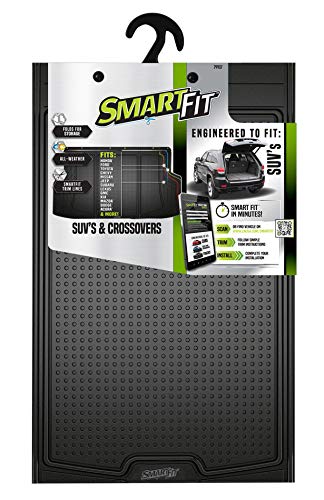 Smart Fit All Weather Black Rubber Cargo Mat SUV's Crossovers