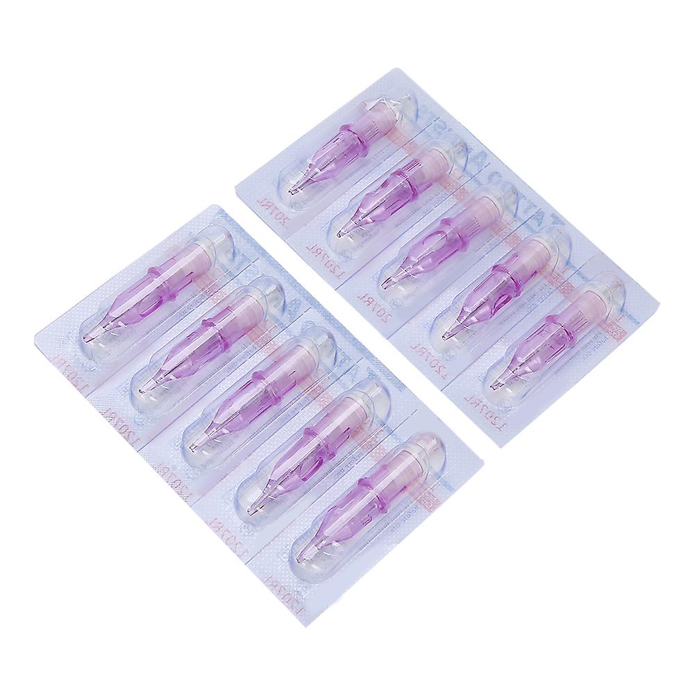 10pcs / Box Disposable Tattoo Needle Tattoo Machine Pen Cartridge Needle Accessory7rl