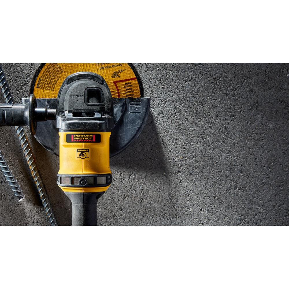 DEWALT 60V MAX Grinder with Kickback Brake 7