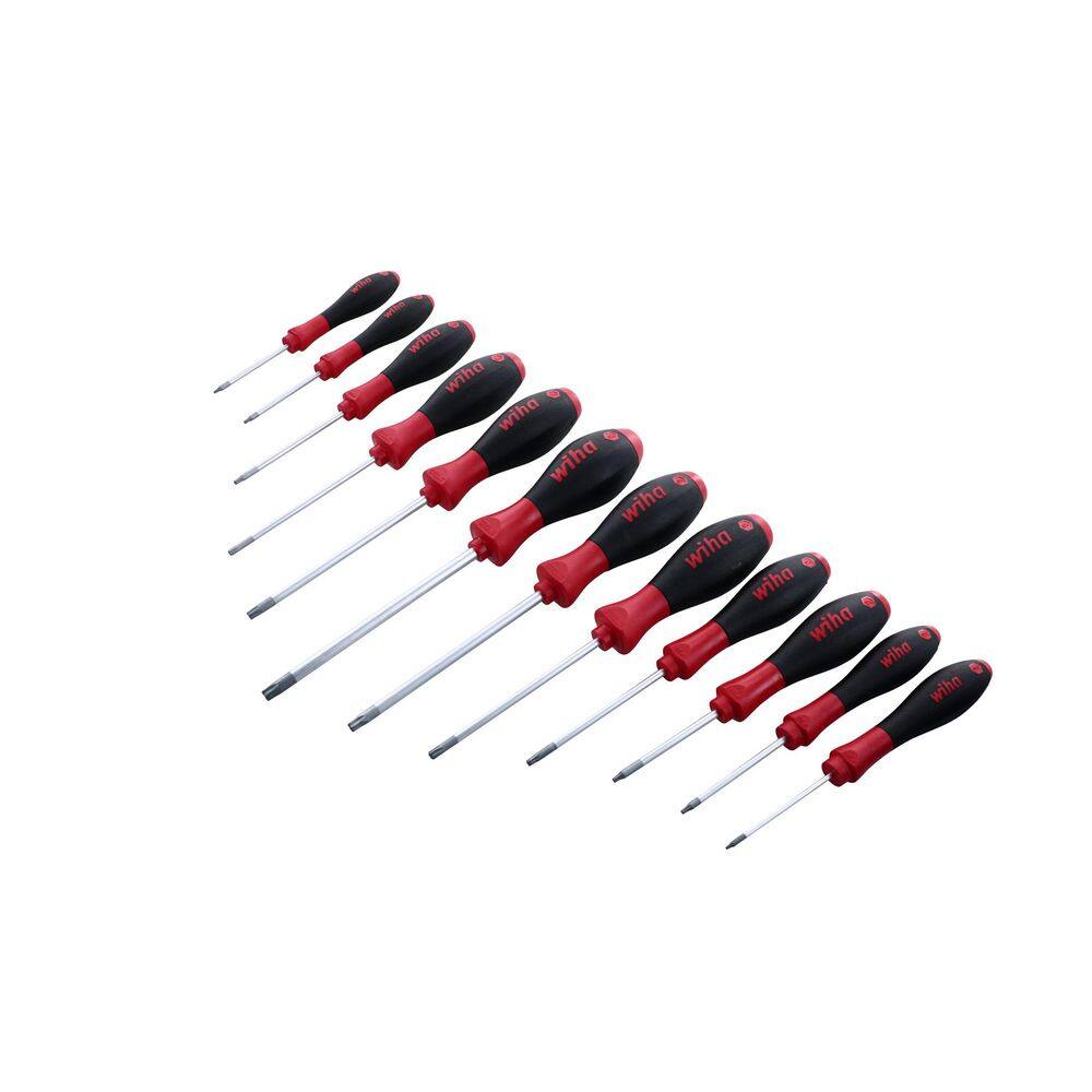 Wiha Soft Finish Torx Screwdriver Set (12-Piece) 36267