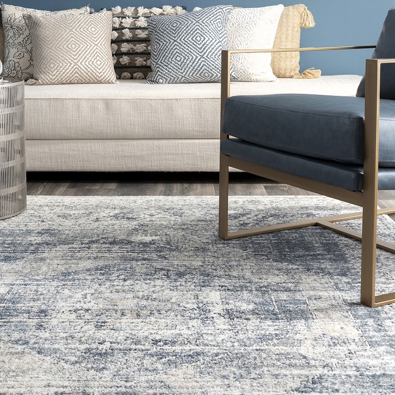 nuLOOM Jayla Barbed Iris Medallion Rug