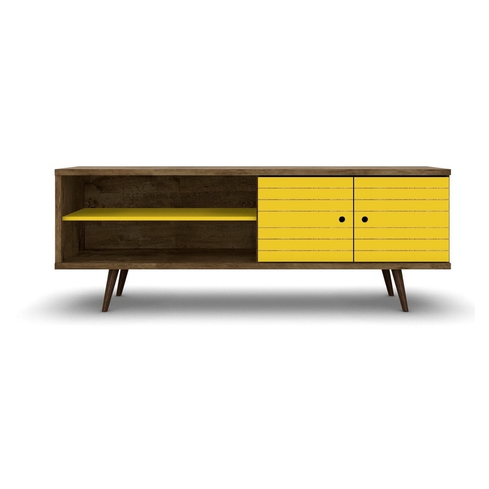 Manhattan Comfort Sortland Wooden Modern Media Cabinet Console