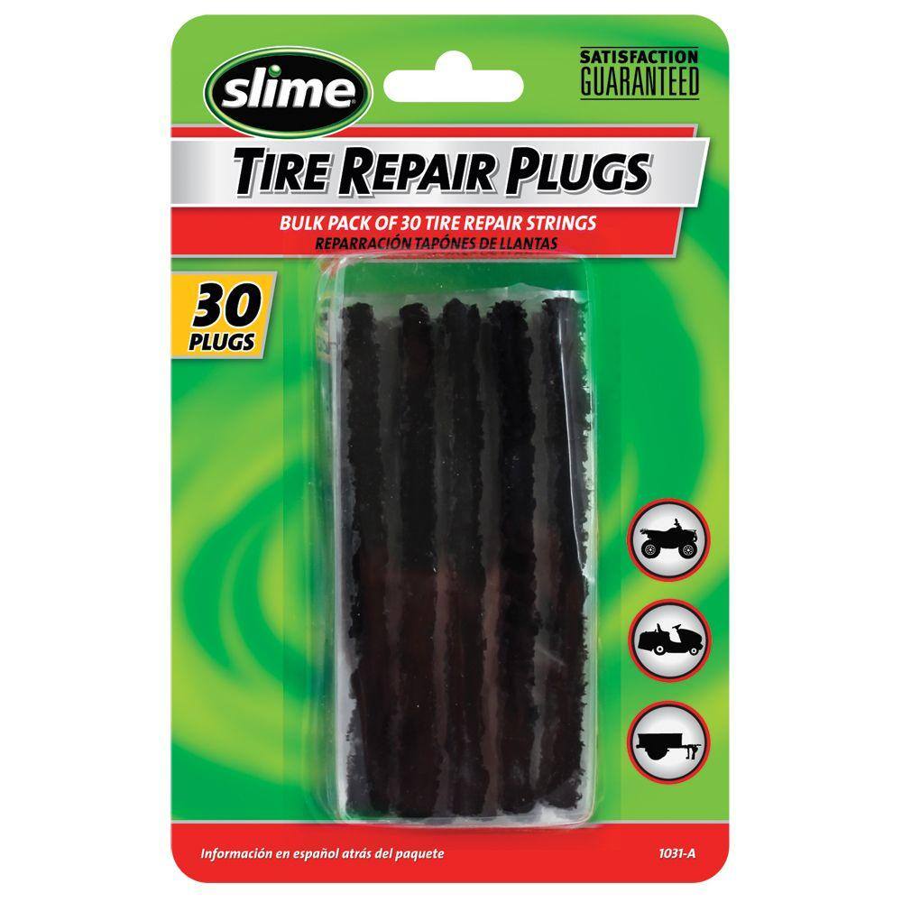 Slime Tire Repair Plugs (30-Count Black) 1031-A