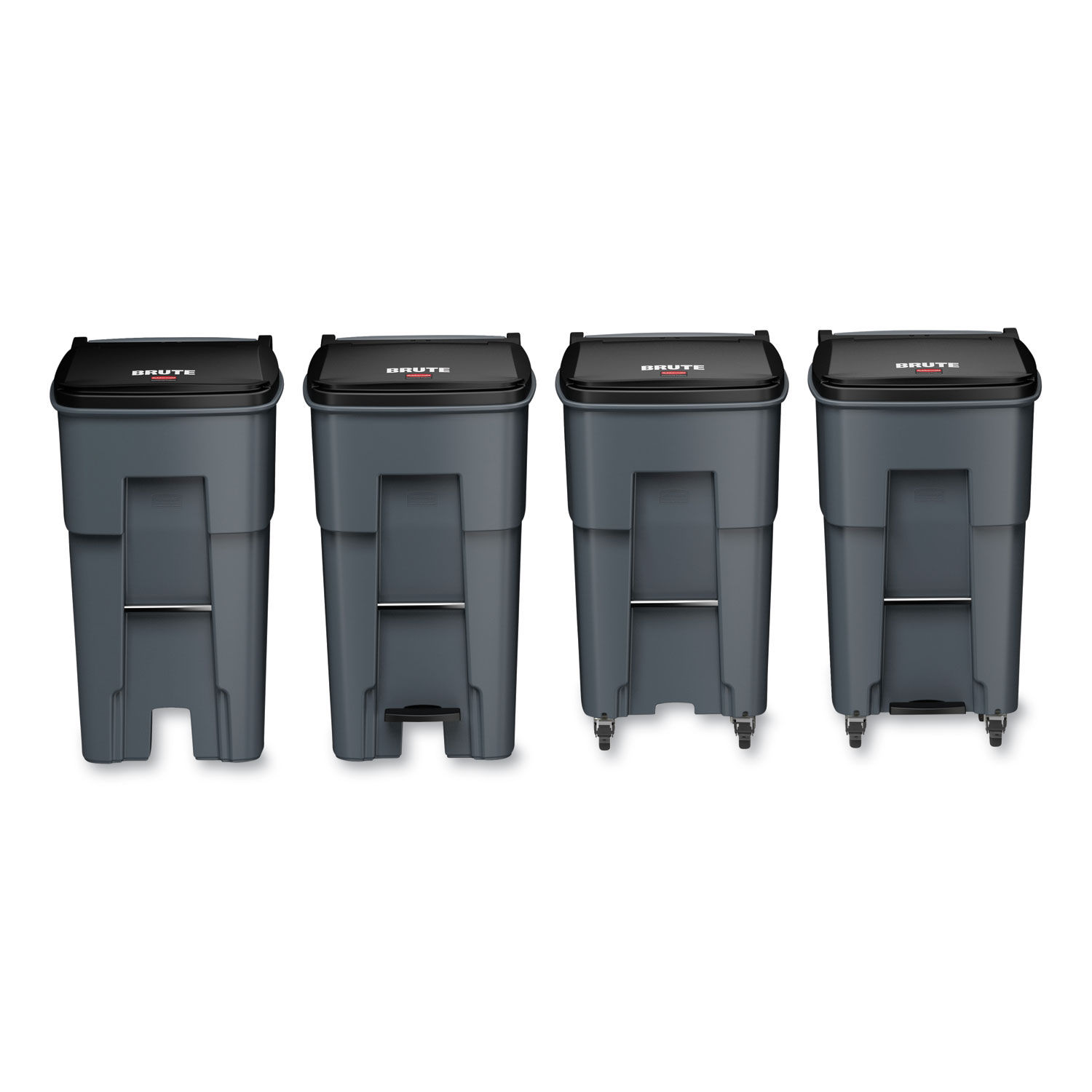 Brute Roll-Out Heavy-Duty Container by Rubbermaidandreg; Commercial RCP9W21GY