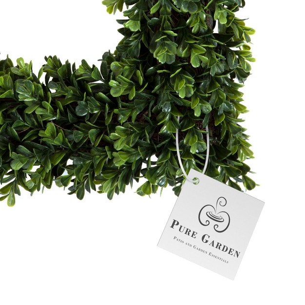 Boxwood Artificial Wreath For The Front Door Green