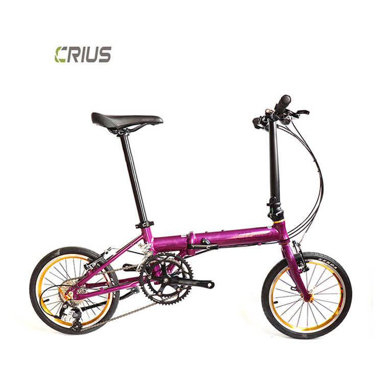 High quality folding bike 16 inch foldable cycle Pull On The Ground Bicycle