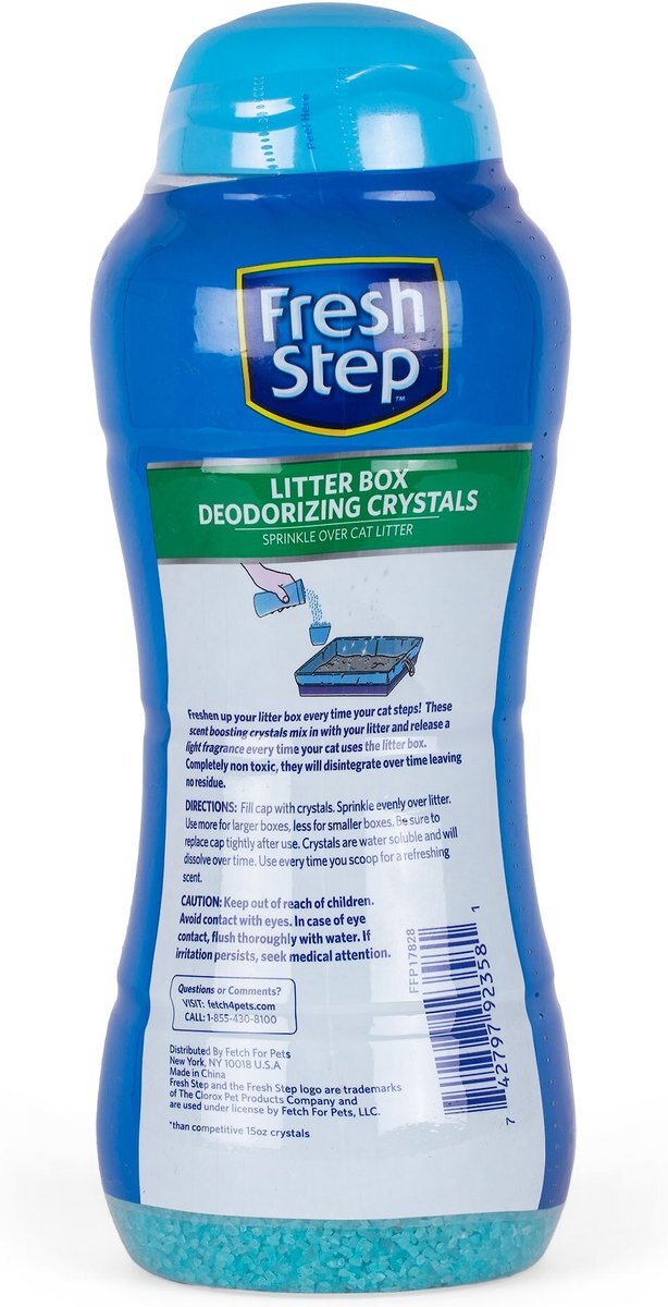 Fresh Step Fresh Scent Cat Litter Deodorizing Crystals