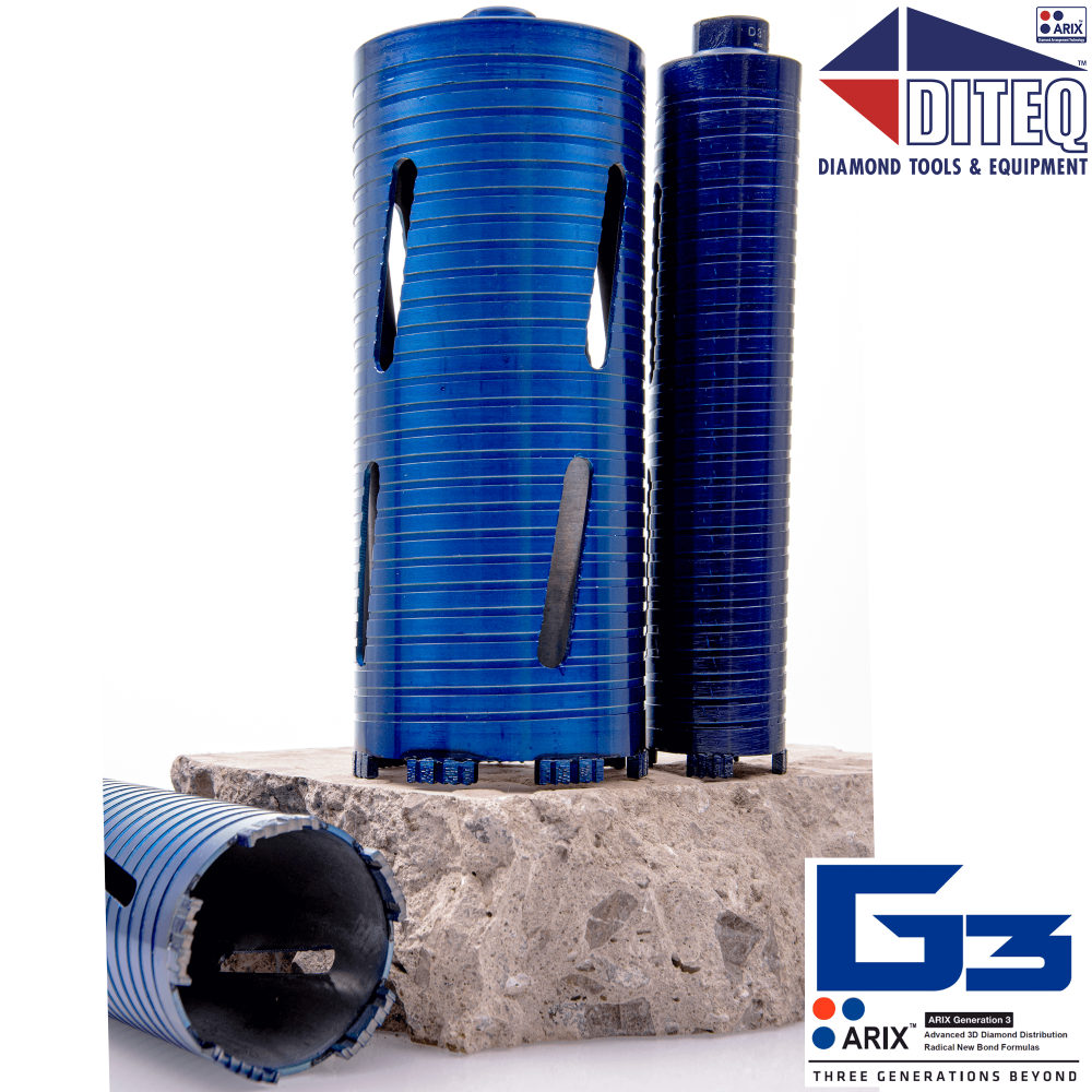 1-1/4 C-34 Arix™ Dry Core Bits ;