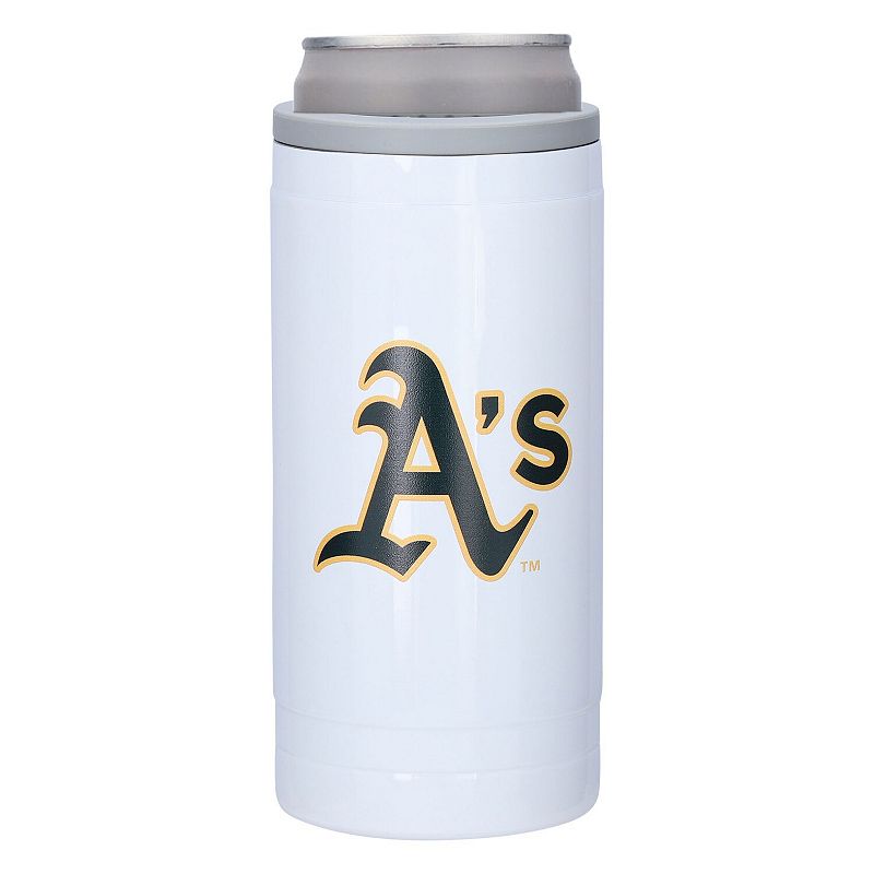 Oakland Athletics 12oz. Letterman Slim Can Cooler