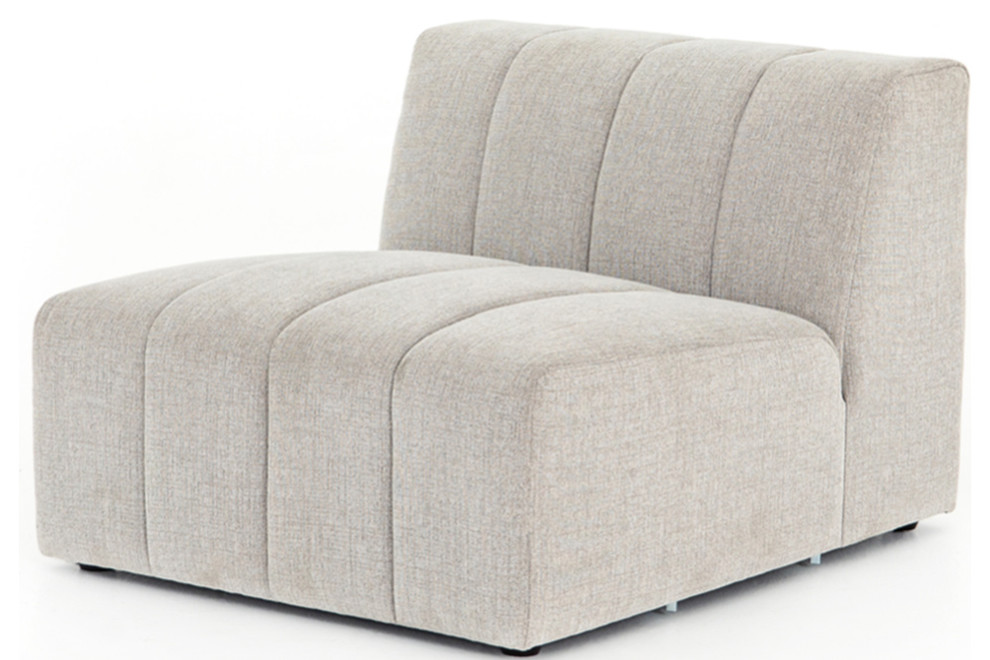 Launo Armless Sectional Piece   Transitional   Armchairs And Accent Chairs   by Marco Polo Imports  Houzz