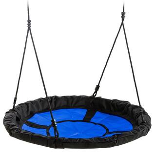 Swing-N-Slide Playsets Blue Nest Swing with Nylon Rope WS 4861