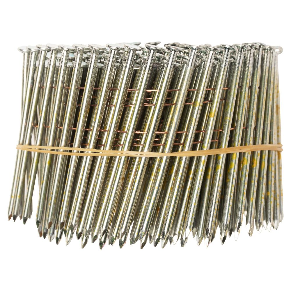 DW 3 1/4 x .120 in Galvanized Metal Coil Nails 2700qty DWC12P120DG from DW