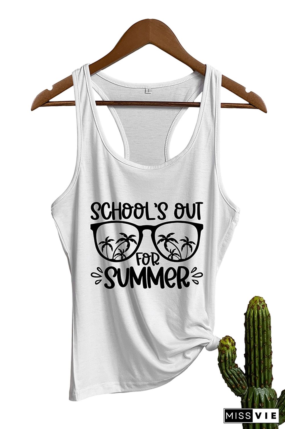 Schools Out For Summer, Teacher Life, Summer Vacation Tank Top Wholesale