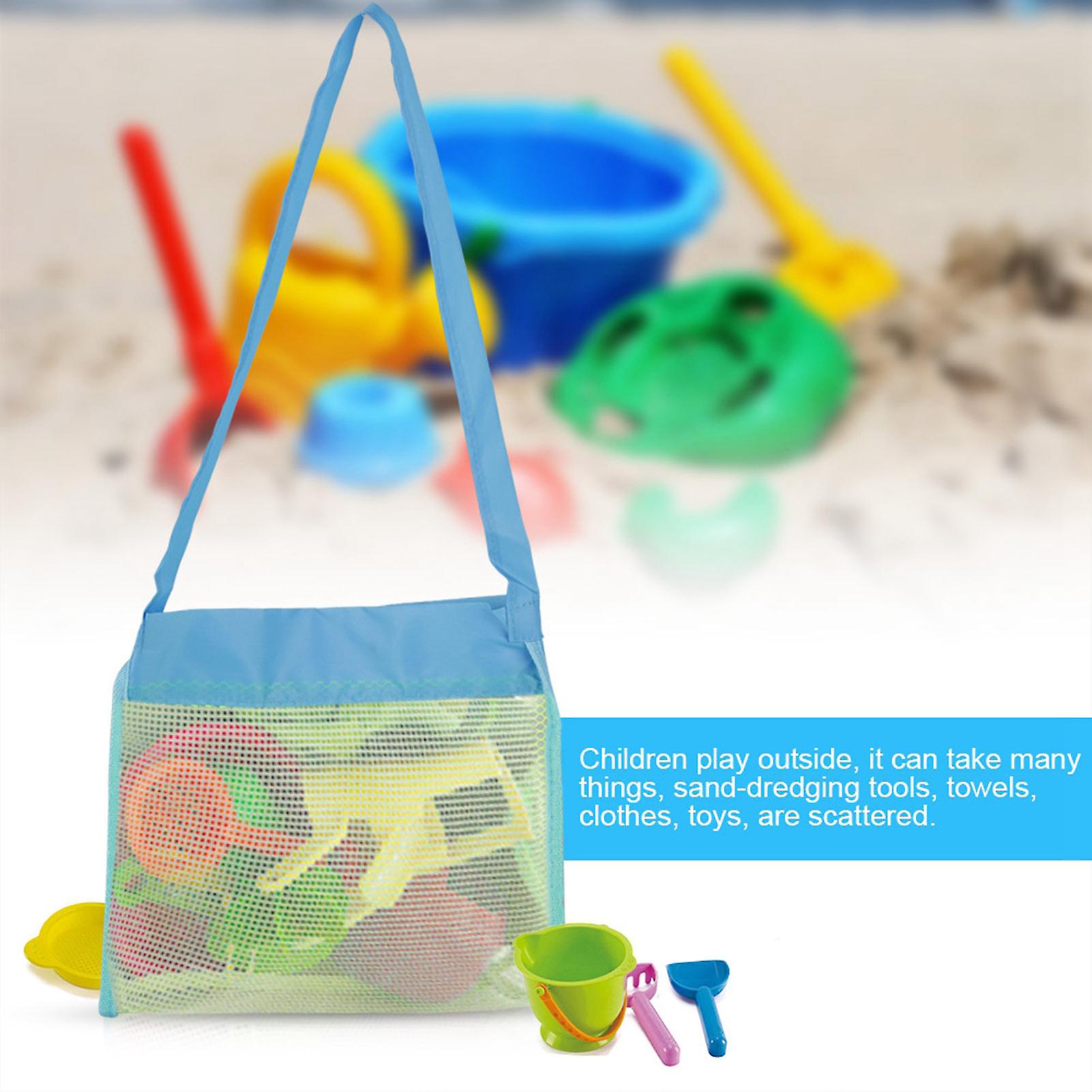 Creative Folding Baby Child Beach Mesh Bag Child Bath Toy Storage Bag Net Small