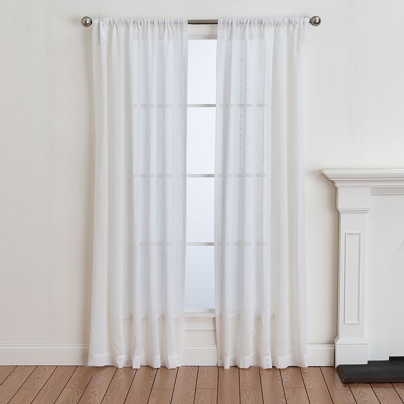 Corona Curtain Rosario Rod Pocket Window Curtain