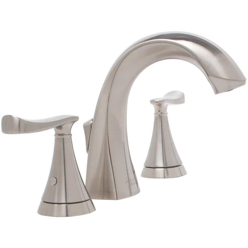 American Standard Chatfield 8 in Widespread 2Handle Bathroom Faucet in Brushed Nickel