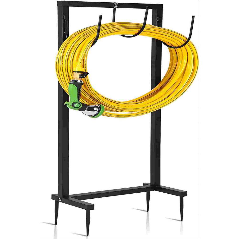 Cubilan Garden Hose Holder Freestanding Thicker Metal Hose Stand Securely Hold Hose 34 in. x 100 ft. B09PV9ZRNV