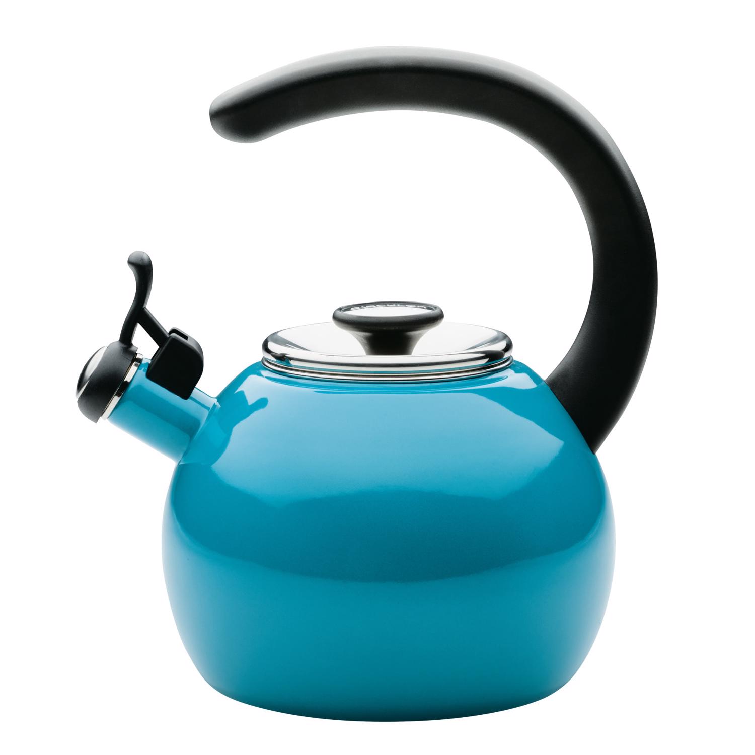 Circulon Turquoise Steel 2 qt Tea Kettle