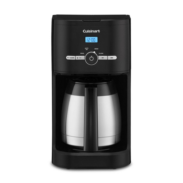 Cuisinart 10 Cup Programmable Coffee Maker With Thermal Carafe Stainless Steel Dcc 1170bk