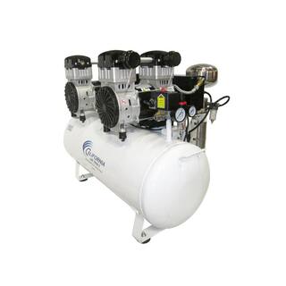 California Air Tools 20 Gal. 4.0 HP Ultra Quiet and Oil-Free Electric Stationary Air Compressor with Air Dryer System 20040DC