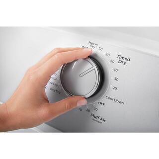 Whirlpool 7.0 cu. ft. 240-Volt White Electric Vented Dryer with AUTODRY Drying System WED4850HW