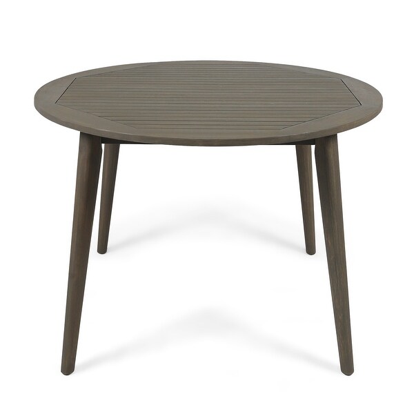 Simple and Aleek Acacia Wood Dining Table