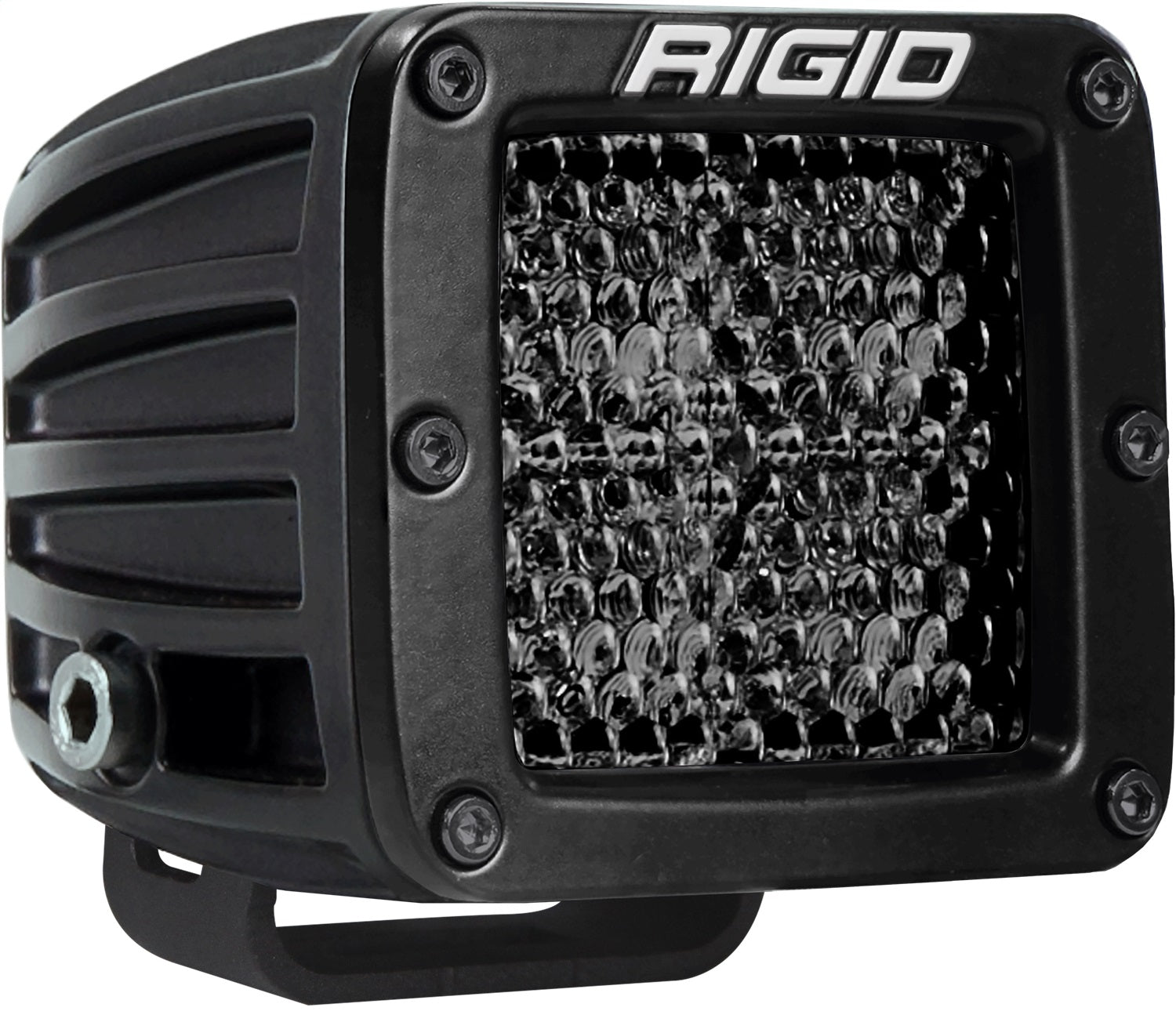 Rigid Industries 202513BLK D-Series Pro Spot Diffused Midnight Edition Light