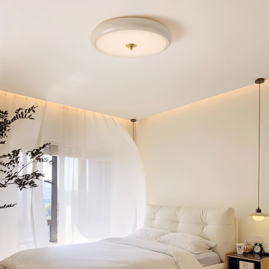 Ripple Cream Ceiling Lamp