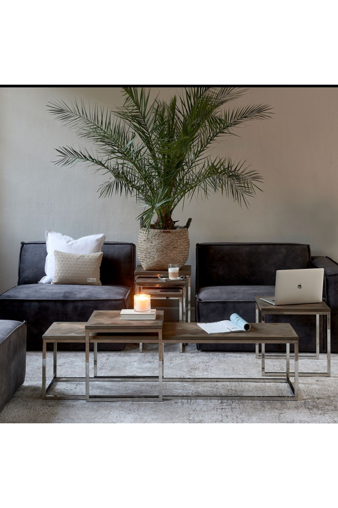 Elm Modular Coffee Tables (3)  Rivi√®ra Maison Bushwick   Contemporary   Coffee Table Sets   by Oroa   Distinctive Furniture  Houzz