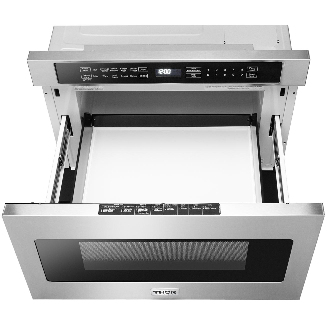 Thor Kitchen 24-inch, 1.2 cu.ft Microwave Drawer TMD2401