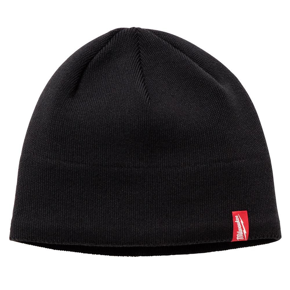 Milwaukee Fleece Lined Knit Hat - Black 502B from Milwaukee