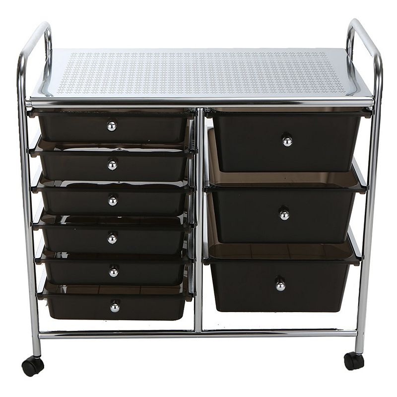 Mind Reader Storage Drawer Rolling Utility Cart