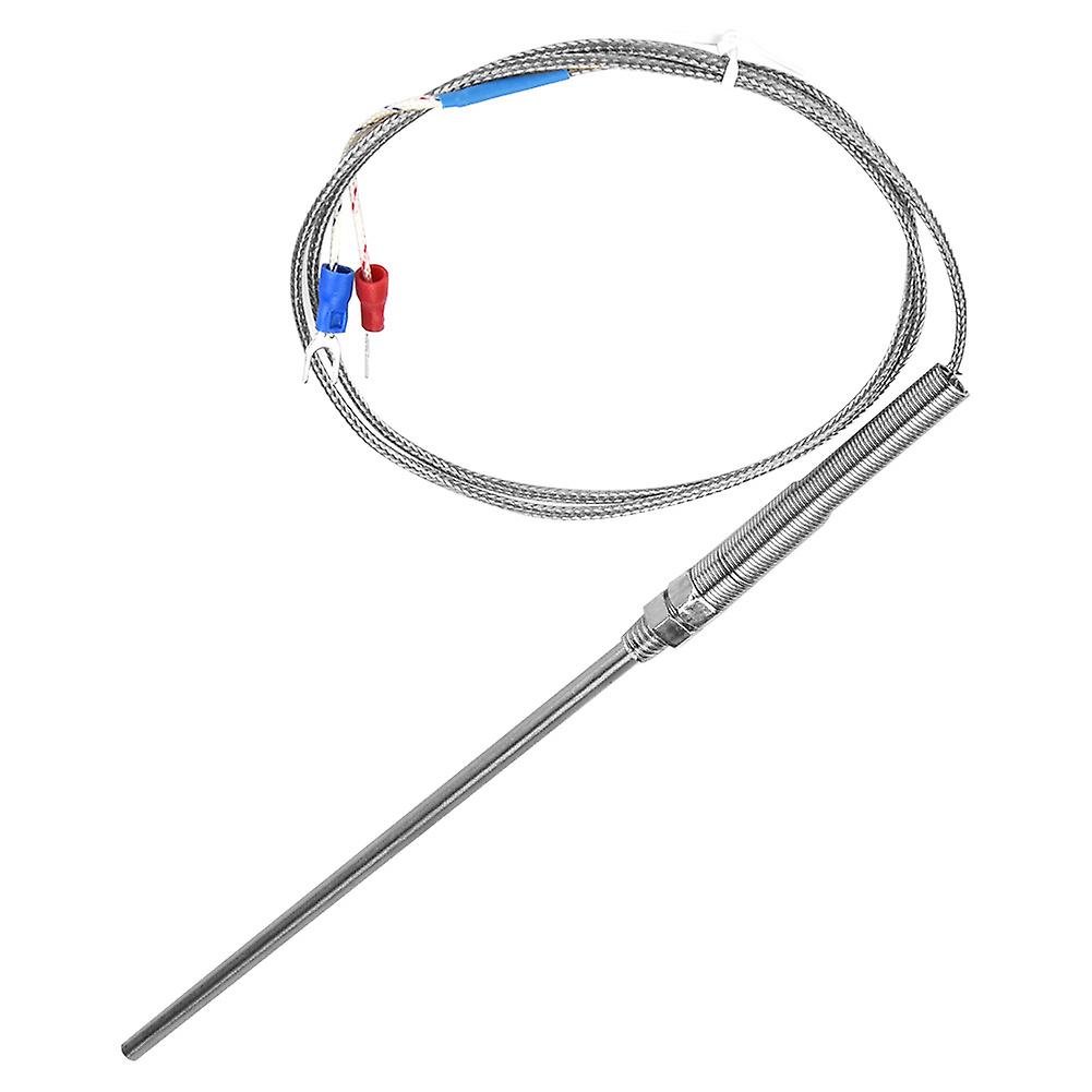 M8 Thread Type K Thermocouple 150mm Probe Temperature Sensor Wire 0-400 (1 M)