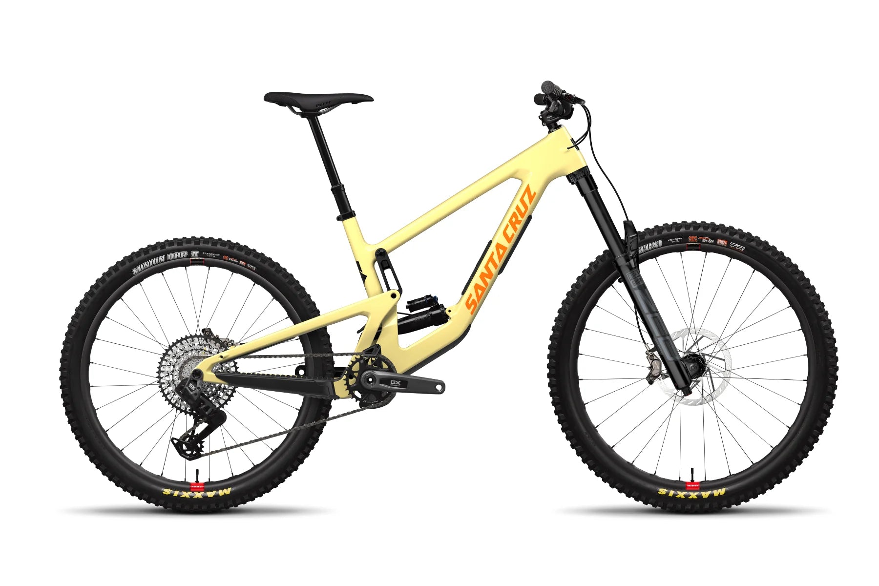 Santa Cruz Nomad Carbon MX - GX AXS Reserve - Gloss Marigold Yellow - 2024