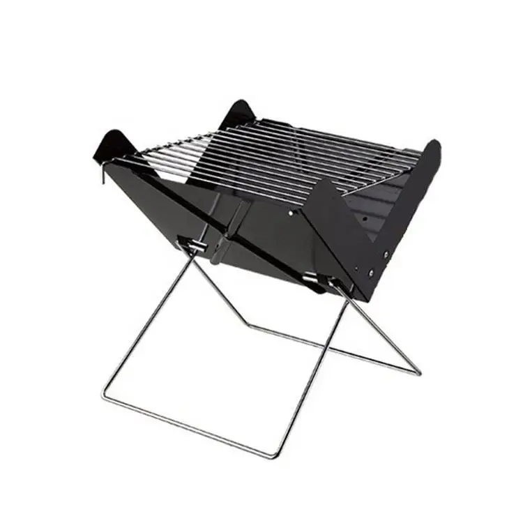 Camping barbeque stove portable folding outdoor charcoal bbq grill