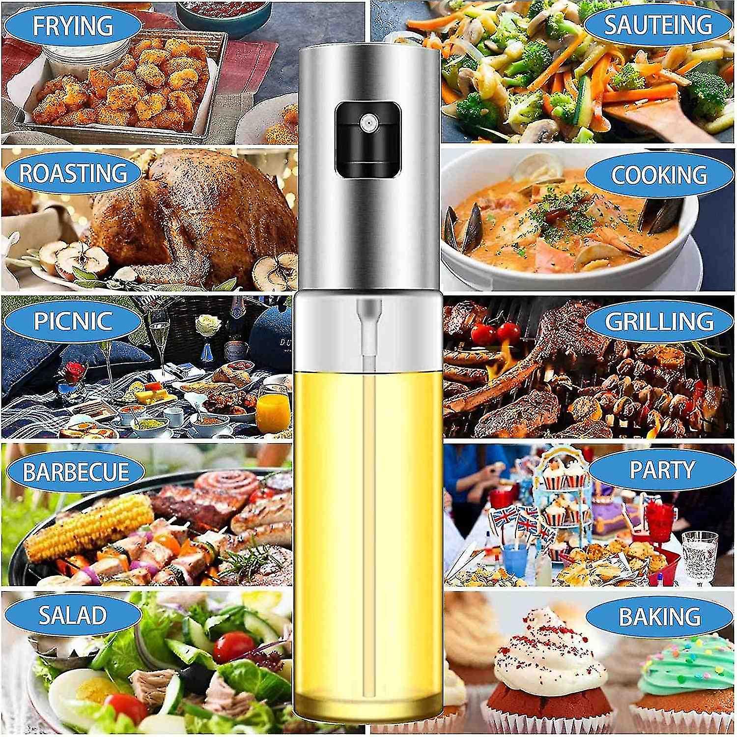 Oil Sprayer For Cooking， Olive Oil Sprayer Mister， 105ml Olive Oil Spray Bottle， Olive Oil Spray For