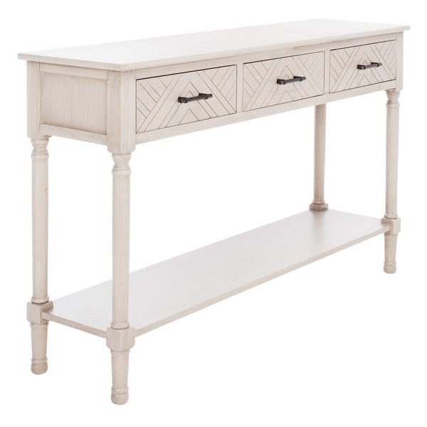 SAFAVIEH Peyton 3-Drawer Bottom Shelf Console Table - 47.3