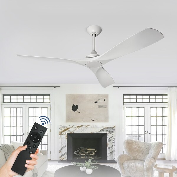 Remote Ceiling Fan 5 Speeds Flush Mounted Shopping - The Best Deals on Ceiling Fans | 41708525