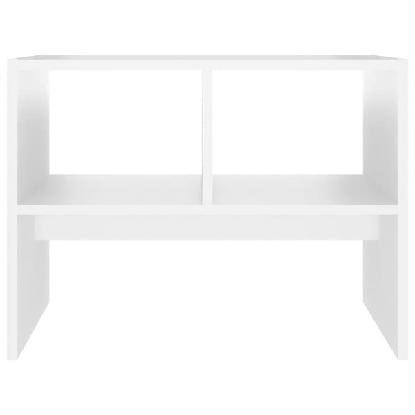 vidaXL Side Table White 24