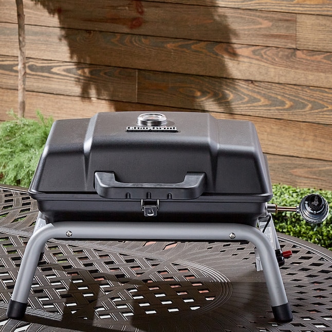 Char-Broil 240-Sq in Black Portable Gas Grill