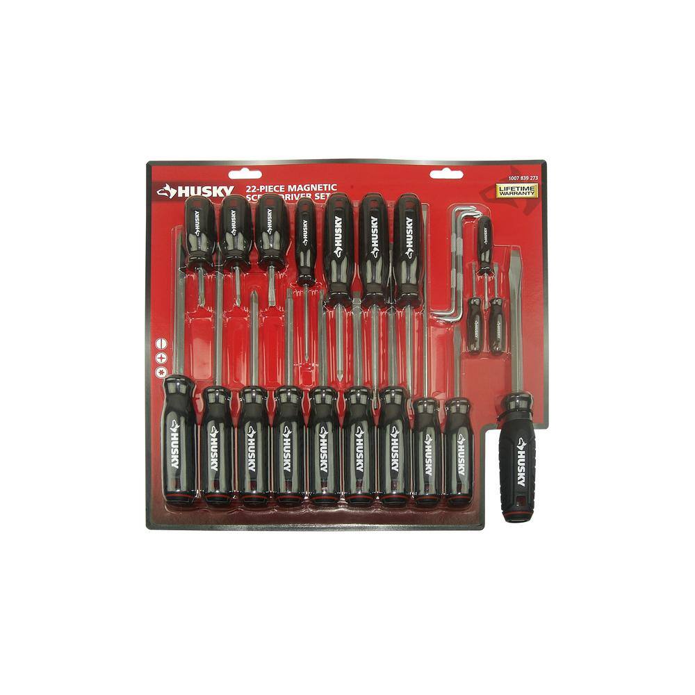 Husky Screwdriver Set (22-Piece) HUSKY022