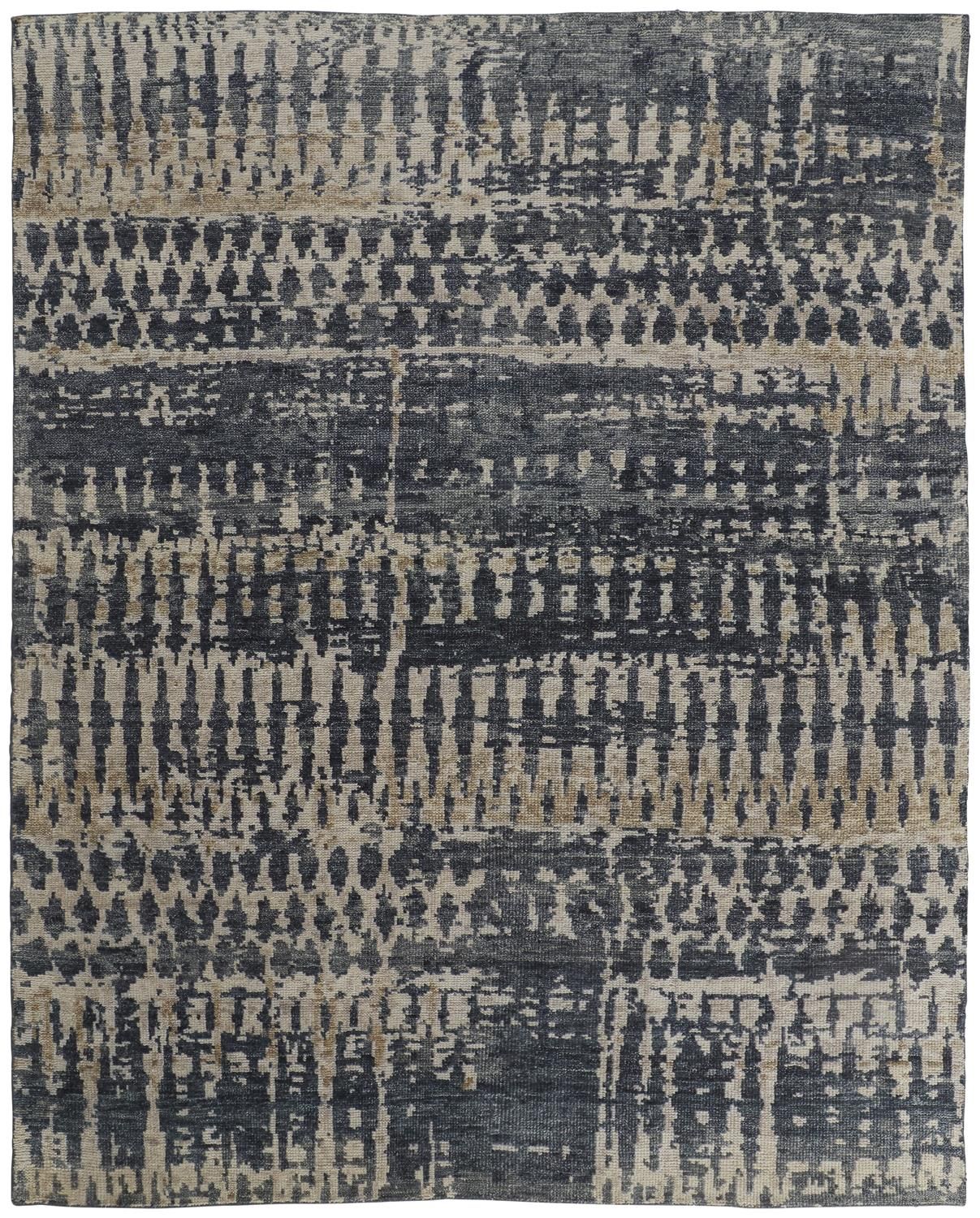 Scottsdale Blue and Beige Rug by BD Fine