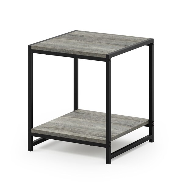 Furinno Camnus Modern Living 2-Tier End Table